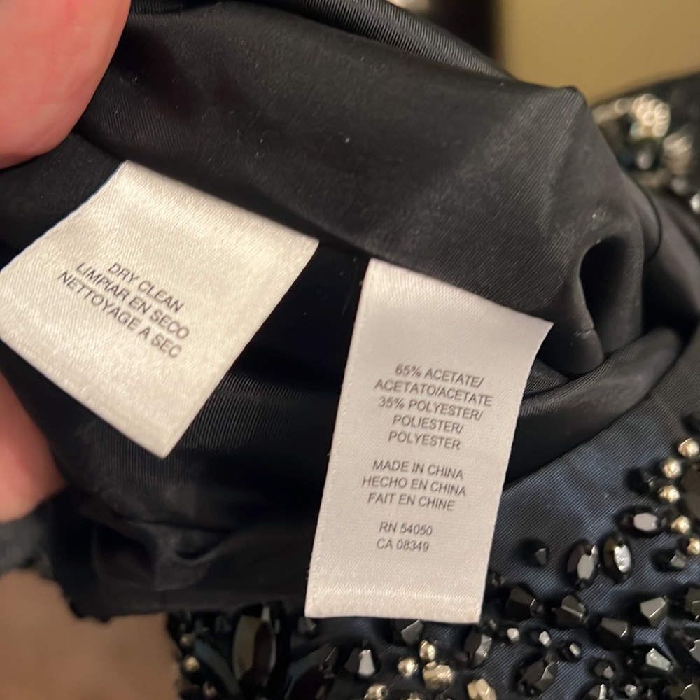 Ann Klein embroidered sequin dress - Picture 10 of 10